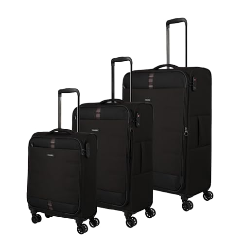 Travelite Rügen 4W Trolley-Set L/M/S Black Travelite Rügen 4W Trolley-Set L/M/S Black von Travelite