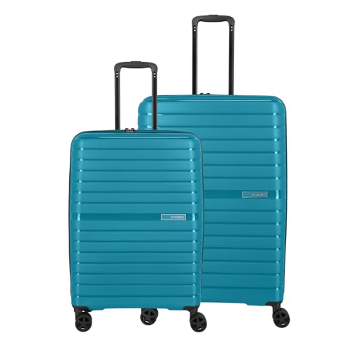 travelite 4-Rad Koffer Set 2 teilig Größen L/M, Gepäck Serie TRIENT: Hartschalen Trolleys mit TSA Kombinationsschloss travelite 4-Rad Koffer Set 2 teilig Größen L/M, Gepäck Serie TRIENT: Hartschalen Trolleys mit TSA Kombinationsschloss von Travelite