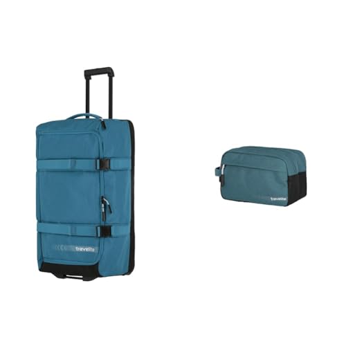 Travelite Trolley Reisetasche Größe L, Gepäck Serie Kick Off & Handgepäck Kosmetiktasche, Gepäck Serie Kick Off: Praktische Kulturtasche für Urlaub und Sport, 26 cm, 5 Liter Travelite Trolley Reisetasche Größe L, Gepäck Serie Kick Off & Handgepäck Kosmetiktasche, Gepäck Serie Kick Off: Praktische Kulturtasche für Urlaub und Sport, 26 cm, 5 Liter von Travelite