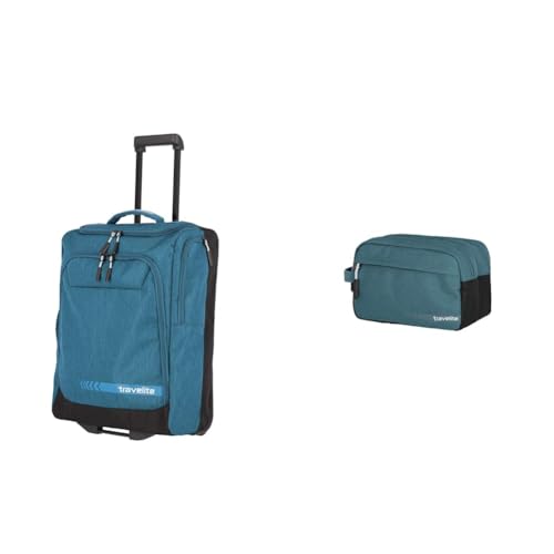 Travelite Trolley Reisetasche Größe S Handgepäck, Gepäck Serie Kick Off & Handgepäck Kosmetiktasche, Gepäck Serie Kick Off: Praktische Kulturtasche für Urlaub und Sport, 26 cm, 5 Liter Travelite Trolley Reisetasche Größe S Handgepäck, Gepäck Serie Kick Off & Handgepäck Kosmetiktasche, Gepäck Serie Kick Off: Praktische Kulturtasche für Urlaub und Sport, 26 cm, 5 Liter von Travelite