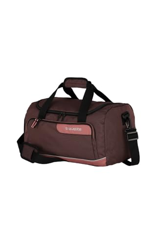 travelite Reisetasche aus recyceltem Material, Gepäck Serie VIIA: Handgepäck Reisetasche mit Aufsteckfunktion, 40 cm, 23 Liter von Travelite