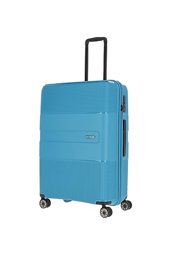Travelite 4-Rad Hartschalen Koffer groß mit TSA Schloss, Gepäck Serie WAAL: Stabiler Trolley mit recyceltem Innenfutter, 76 cm, 98 Liter Travelite 4-Rad Hartschalen Koffer groß mit TSA Schloss, Gepäck Serie WAAL: Stabiler Trolley mit recyceltem Innenfutter, 76 cm, 98 Liter von Travelite