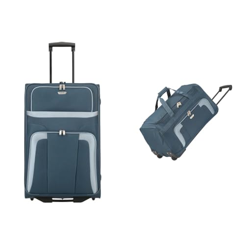 Travelite paklite 2-Rad Koffer Größe L, Gepäck Serie Orlando & paklite 2-Rad Trolley Reisetasche, Gepäck Serie Orlando von Travelite