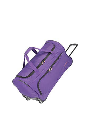 travelite 2-Rad Trolley Reisetasche Größe L, Gepäck Serie BASICS FRESH: Weichgepäck Reisetasche mit Rollen im sportlichen Design, 71 cm, 89 Liter von Travelite