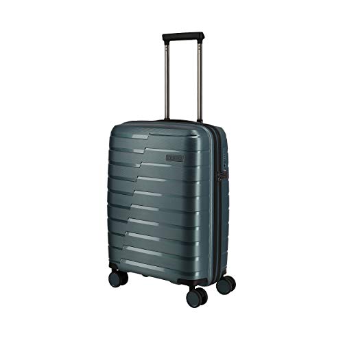 travelite 4-Rad Handgepäck Koffer mit TSA Schloss erfüllt IATA-Bordgepäckmaß, Gepäck Serie AIR BASE: Funktionaler Hartschalen Trolley im coolen Look, 075347-25, 55 cm, 37 Liter, eisblau travelite 4-Rad Handgepäck Koffer mit TSA Schloss erfüllt IATA-Bordgepäckmaß, Gepäck Serie AIR BASE: Funktionaler Hartschalen Trolley im coolen Look, 075347-25, 55 cm, 37 Liter, eisblau von Travelite
