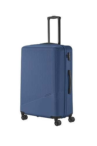 travelite 4-Rad Hartschalenkoffer groß 96 Liter, Gepäck Serie BALI: ABS Hartschalen Trolley mit TSA Kombinationsschloss, 77 cm von Travelite