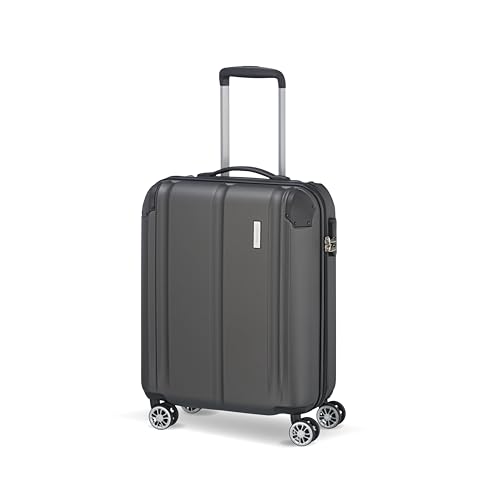 Travelite Bordtrolley Handgepäck Koffer, leicht, 4 Rollen, City, Hartschalenkoffer klein mit kratzfester Oberfläche, 55 cm, 40 Liter Travelite Bordtrolley Handgepäck Koffer, leicht, 4 Rollen, City, Hartschalenkoffer klein mit kratzfester Oberfläche, 55 cm, 40 Liter von Travelite