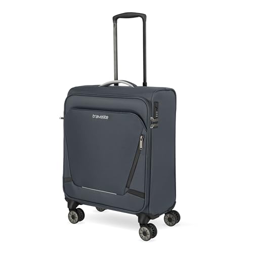 travelite Handgepäck Koffer mit 4 Rollen für Lufthansa, Austrian + Swiss, integriertes Zahlenschloss, Bordtrolley JETPACK: Kompakter Weichgepäck Trolley mit Aufsteckfunktion, 55x40x23 cm, 41 l, 2,5 kg travelite Handgepäck Koffer mit 4 Rollen für Lufthansa, Austrian + Swiss, integriertes Zahlenschloss, Bordtrolley JETPACK: Kompakter Weichgepäck Trolley mit Aufsteckfunktion, 55x40x23 cm, 41 l, 2,5 kg von Travelite