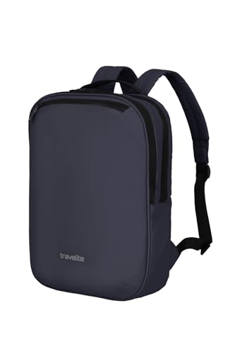 Travelite Handgepäck Rucksack, Laptopfach 13 Zoll, wasserabweisender Tagesrucksack mit Aufsteckfunktion, 40 cm, 12 Liter, 400 Gramm Travelite Handgepäck Rucksack, Laptopfach 13 Zoll, wasserabweisender Tagesrucksack mit Aufsteckfunktion, 40 cm, 12 Liter, 400 Gramm von Travelite