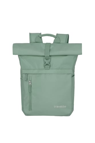 Travelite Handgepäck Rucksack, Laptop Rucksack 15,6 Zoll, BASICS, Reiserucksack Rolltop Funktion, 60 cm, 35 Liter Travelite Handgepäck Rucksack, Laptop Rucksack 15,6 Zoll, BASICS, Reiserucksack Rolltop Funktion, 60 cm, 35 Liter von Travelite
