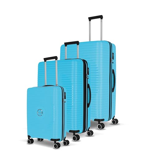 Travelite Hartschalen Kofferset 3teilig, 4 Rollen, ORBITA, Trolleys mit bruchsicherer Schale und praktischer Inneneinteilung, TSA Schloss, Koffer Größen L/M/S Travelite Hartschalen Kofferset 3teilig, 4 Rollen, ORBITA, Trolleys mit bruchsicherer Schale und praktischer Inneneinteilung, TSA Schloss, Koffer Größen L/M/S von Travelite