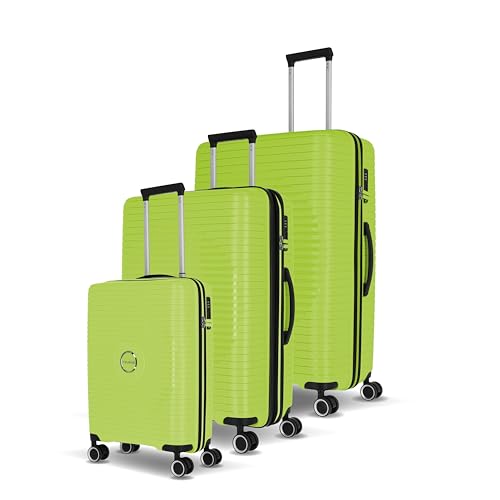 Travelite Hartschalen Kofferset 3teilig, 4 Rollen, ORBITA, Trolleys mit bruchsicherer Schale und praktischer Inneneinteilung, TSA Schloss, Koffer Größen L/M/S Travelite Hartschalen Kofferset 3teilig, 4 Rollen, ORBITA, Trolleys mit bruchsicherer Schale und praktischer Inneneinteilung, TSA Schloss, Koffer Größen L/M/S von Travelite