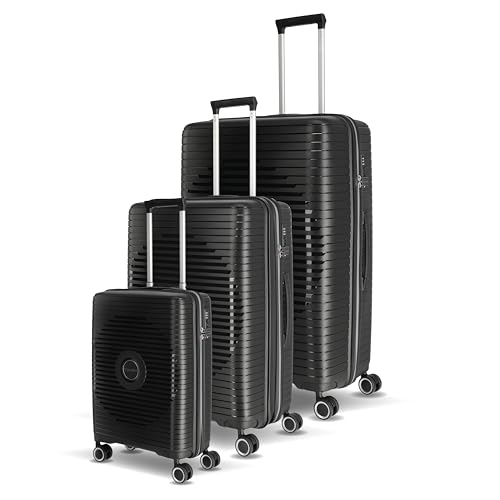 Travelite Hartschalen Kofferset 3teilig, 4 Rollen, ORBITA, Trolleys mit bruchsicherer Schale und praktischer Inneneinteilung, TSA Schloss, Koffer Größen L/M/S Travelite Hartschalen Kofferset 3teilig, 4 Rollen, ORBITA, Trolleys mit bruchsicherer Schale und praktischer Inneneinteilung, TSA Schloss, Koffer Größen L/M/S von Travelite