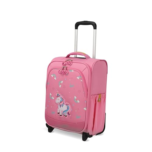 Travelite Kinderkoffer mit 2 Rollen für Mini-Weltentdecker, Handgepäck Kindertrolley MINIMOVER aus recyceltem Polyester, 44 cm, 1,9 kg Travelite Kinderkoffer mit 2 Rollen für Mini-Weltentdecker, Handgepäck Kindertrolley MINIMOVER aus recyceltem Polyester, 44 cm, 1,9 kg von Travelite