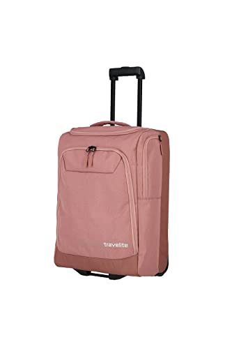 travelite Trolley Reisetasche Größe S Handgepäck, Gepäck Serie KICK OFF: Praktische Reisetasche mit Rollen für Urlaub und Sport, 55 cm, 44 Liter von Travelite