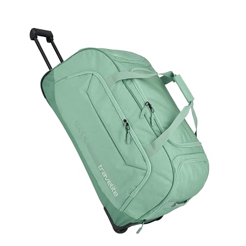 travelite Reisetasche mit Rollen groß, XL, Kick Off, Praktische Trolley Reisetasche mit Rollen für Urlaub und Sport, 77 cm, 120 Liter von Travelite