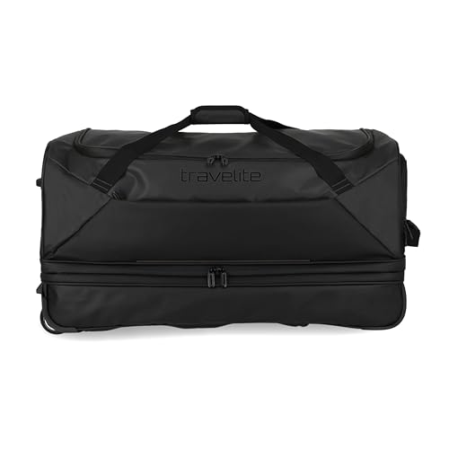 travelite Trolley Reisetasche mit Rollen aus wasserabweisendem Material, Basics Weichgepäck Rolltasche mit Dehnfalte, 70 cm, 98-119 Liter travelite Trolley Reisetasche mit Rollen aus wasserabweisendem Material, Basics Weichgepäck Rolltasche mit Dehnfalte, 70 cm, 98-119 Liter von Travelite