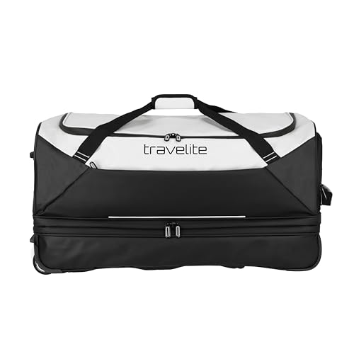 travelite Trolley Reisetasche mit Rollen aus wasserabweisendem Material, Basics Weichgepäck Rolltasche mit Dehnfalte, 70 cm, 98-119 Liter travelite Trolley Reisetasche mit Rollen aus wasserabweisendem Material, Basics Weichgepäck Rolltasche mit Dehnfalte, 70 cm, 98-119 Liter von Travelite
