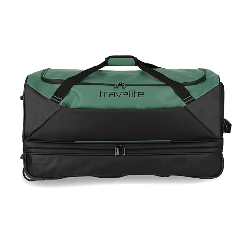 travelite Trolley Reisetasche mit Rollen aus wasserabweisendem Material, Basics Weichgepäck Rolltasche mit Dehnfalte, 70 cm, 98-119 Liter travelite Trolley Reisetasche mit Rollen aus wasserabweisendem Material, Basics Weichgepäck Rolltasche mit Dehnfalte, 70 cm, 98-119 Liter von Travelite