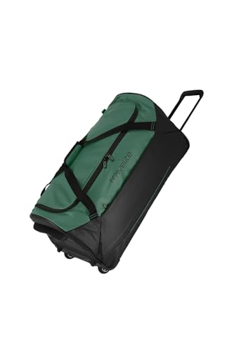 travelite Trolley Reisetasche mit Rollen aus wasserabweisendem Material, Basics Weichgepäck Rolltasche mit großem Hauptfach, 71 cm, 97 Liter von Travelite