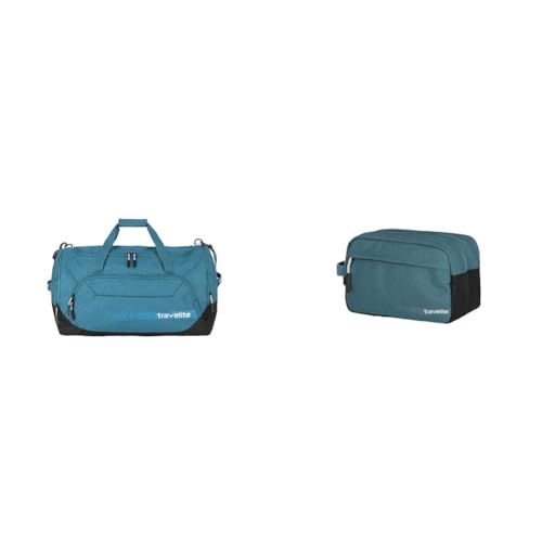 travelite große Reisetasche Größe L, Gepäck Serie Kick Off & Handgepäck Kosmetiktasche, Gepäck Serie Kick Off: Praktische Kulturtasche für Urlaub und Sport, 26 cm, 5 Liter travelite große Reisetasche Größe L, Gepäck Serie Kick Off & Handgepäck Kosmetiktasche, Gepäck Serie Kick Off: Praktische Kulturtasche für Urlaub und Sport, 26 cm, 5 Liter von Travelite