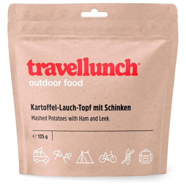 Travellunch - Kartoffel-Lauch-Topf mit Schinken Gr 125 g von Travellunch