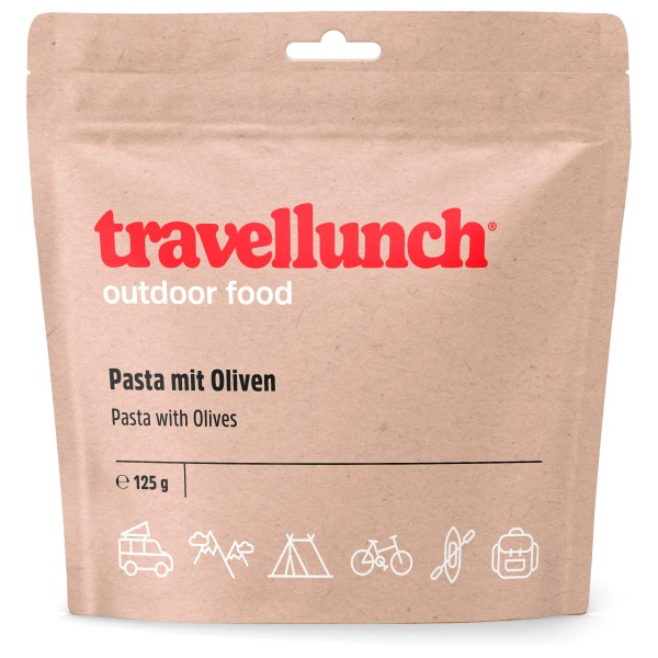 Travellunch - Pasta 'Siciliana' mit Oliven - vegetarisch Gr 125 g von Travellunch
