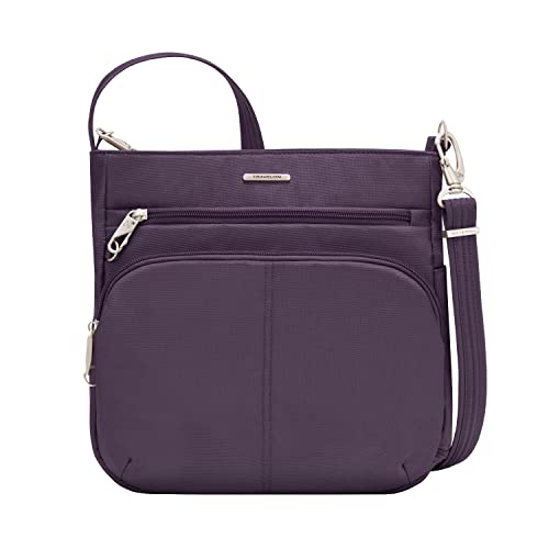 Travelon Klassische Umhängetasche mit Diebstahlschutz, Violett Travelon Klassische Umhängetasche mit Diebstahlschutz, Violett von Travelon