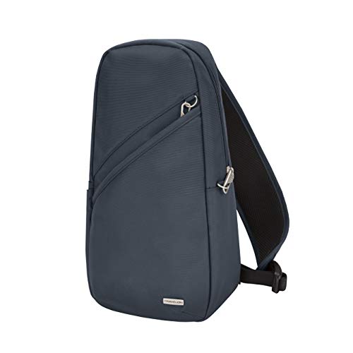 Travelon bei Classic Sling Bag, Midnight (blau) - 42887 360 von Travelon