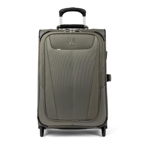 Travelpro Maxlite 5 Softside Erweiterbarer aufrechter Handgepäck, 2 Räder, Leichter Koffer, für Damen und Herren, Schiefergrün, Handgepäck, 55,9 cm, Schiefergrün, Carry-on 22-Inch, Maxlite 5 Softside Travelpro Maxlite 5 Softside Erweiterbarer aufrechter Handgepäck, 2 Räder, Leichter Koffer, für Damen und Herren, Schiefergrün, Handgepäck, 55,9 cm, Schiefergrün, Carry-on 22-Inch, Maxlite 5 Softside von Travelpro