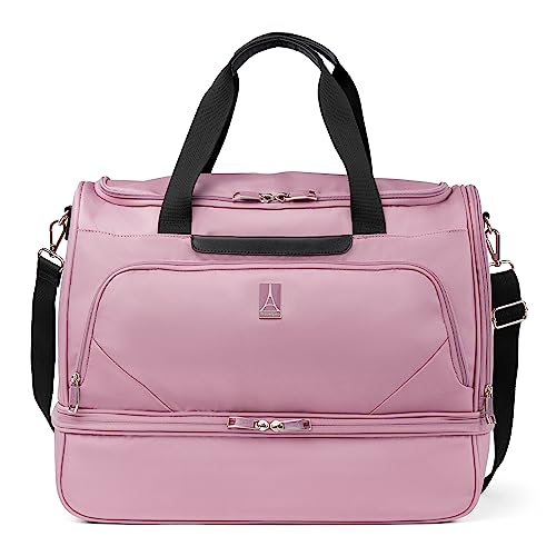 Travelpro Maxlite 5 Softside Handgepäck-Weekender mit abklappbarem Bodenfach, leichte Reisetasche für die Nacht, Herren und Damen, Orchideenrosa-Lila, 40x48x23 cm Travelpro Maxlite 5 Softside Handgepäck-Weekender mit abklappbarem Bodenfach, leichte Reisetasche für die Nacht, Herren und Damen, Orchideenrosa-Lila, 40x48x23 cm von Travelpro