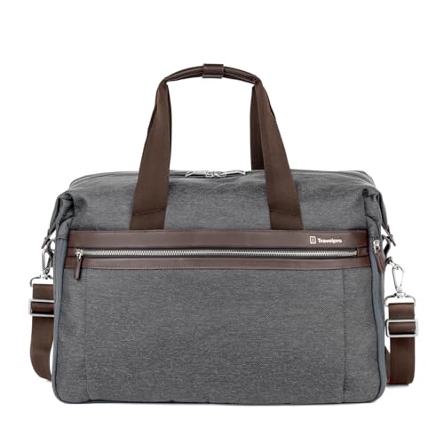 Travelpro Platinum Elite Handgepäcktasche, weich, Reisetasche, Vintage Grau, 19 Inch, Platinum Elite Handgepäcktasche, weich, Reisetasche von Travelpro