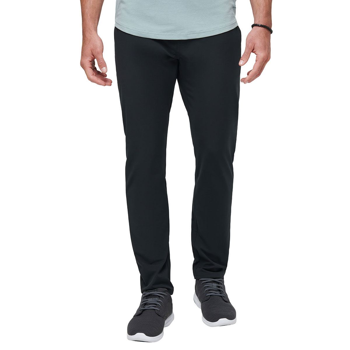 Travis Mathew TravisMathew Men's OTC Tech Chino Golf Trousers, Mens, Black, 36, Regular | American Golf von Travis Mathew