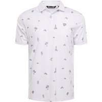 TravisMathew AROUND THE ISLAND Halbarm Polo weiß TravisMathew AROUND THE ISLAND Halbarm Polo weiß von TravisMathew