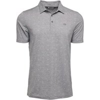 TravisMathew BLACKSAIL BAY Halbarm Polo hellgrau melange von TravisMathew