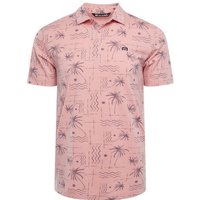 TravisMathew COCONUT PALM Halbarm Polo rosa TravisMathew COCONUT PALM Halbarm Polo rosa von TravisMathew