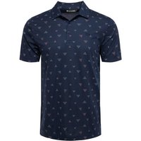 TravisMathew HOME BREAK Halbarm Polo dunkelgrau melange TravisMathew HOME BREAK Halbarm Polo dunkelgrau melange von TravisMathew