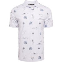 TravisMathew ISLAND PARADISE Halbarm Polo weiß TravisMathew ISLAND PARADISE Halbarm Polo weiß von TravisMathew