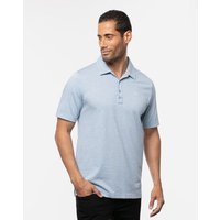 TravisMathew THE ZINNA Halbarm Polo hellblau von TravisMathew