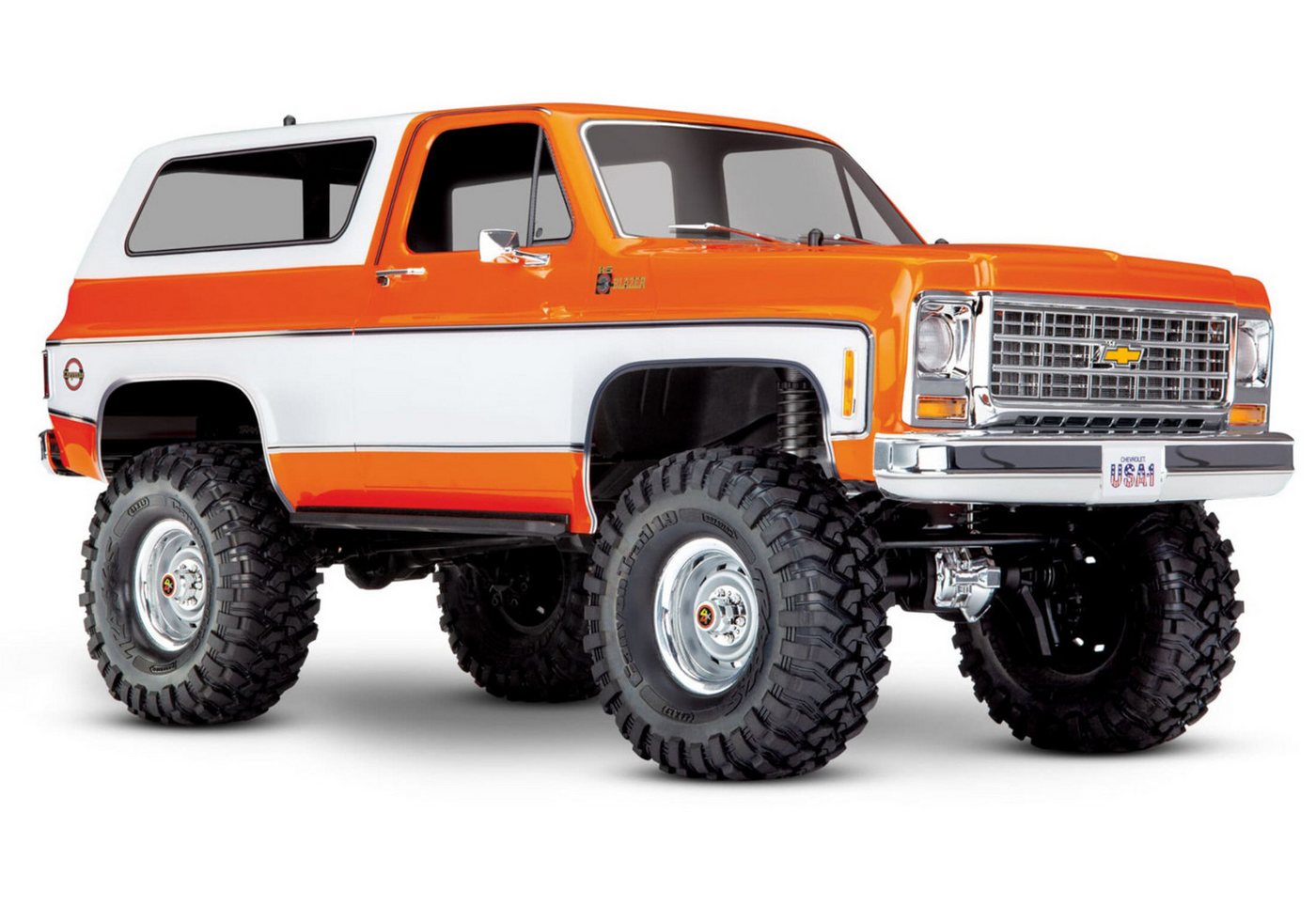 Traxxas RC-Auto Traxxas RC Crawler TRX-4 Chevy Blazer 1979 Clipless 1:10 RTR orange Traxxas RC-Auto Traxxas RC Crawler TRX-4 Chevy Blazer 1979 Clipless 1:10 RTR orange von Traxxas