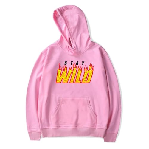 Ben Azelart Stay Wild Merch Kapuzenpullover Kordelzug Tasche Bedruckt Langarm Sweatshirts Unisex Paar Pullover Hoodies Für Männer Frauen XS~4XL-pink||XS Ben Azelart Stay Wild Merch Kapuzenpullover Kordelzug Tasche Bedruckt Langarm Sweatshirts Unisex Paar Pullover Hoodies Für Männer Frauen XS~4XL-pink||XS von Trconk