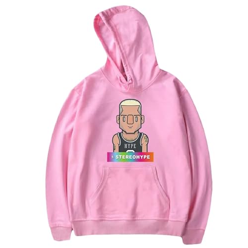 James Hype Hoodie Herren Damen Bedruckt Trendy Langarm Pullover Sweatshirt Hip Hop Fashion Kapuzenpullover Unisex Tops Streetwear XXS~4XL-Black||XXS James Hype Hoodie Herren Damen Bedruckt Trendy Langarm Pullover Sweatshirt Hip Hop Fashion Kapuzenpullover Unisex Tops Streetwear XXS~4XL-Black||XXS von Trconk