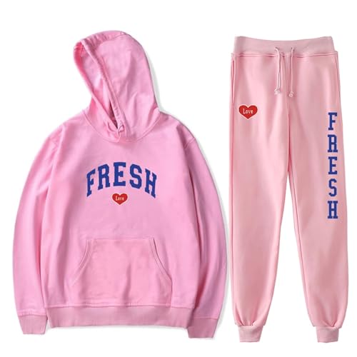 Sturniolo Triplets Hoodie Sets Fresh Letter Print Hoodie Jogger Herren Damen Zweiteiler Sweatshirts+Sweatpants XXS-4XL-Black||XXS Sturniolo Triplets Hoodie Sets Fresh Letter Print Hoodie Jogger Herren Damen Zweiteiler Sweatshirts+Sweatpants XXS-4XL-Black||XXS von Trconk