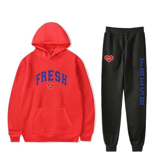 Sturniolo Triplets Hoodie Sets Fresh Letter Print Hoodie Jogger Herren Damen Zweiteiler Sweatshirts+Sweatpants XXS-4XL-Black||XXS Sturniolo Triplets Hoodie Sets Fresh Letter Print Hoodie Jogger Herren Damen Zweiteiler Sweatshirts+Sweatpants XXS-4XL-Black||XXS von Trconk