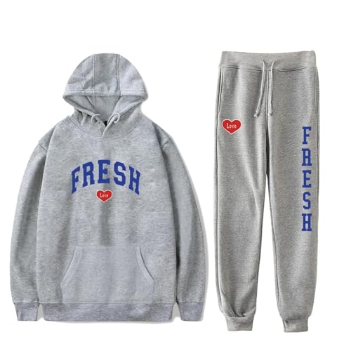 Sturniolo Triplets Hoodie Sets Fresh Letter Print Hoodie Jogger Herren Damen Zweiteiler Sweatshirts+Sweatpants XXS-4XL-Black||XXS Sturniolo Triplets Hoodie Sets Fresh Letter Print Hoodie Jogger Herren Damen Zweiteiler Sweatshirts+Sweatpants XXS-4XL-Black||XXS von Trconk