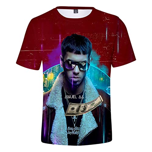 T-Shirt Anuel AA 3D Mode Lässig T-Shirt Kurze Ärmel Streetwear Männer Frauen Übergröße T-Shirts Hip Hop Straße Cool Bedruckt T-Shirts Kurze Ärmel Oberteile XXS~4XL-A||XXS T-Shirt Anuel AA 3D Mode Lässig T-Shirt Kurze Ärmel Streetwear Männer Frauen Übergröße T-Shirts Hip Hop Straße Cool Bedruckt T-Shirts Kurze Ärmel Oberteile XXS~4XL-A||XXS von Trconk