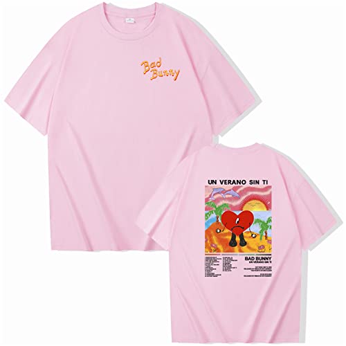 T-Shirt Bad Bunny Bedruckt Baumwolle Kurze Ärmel T-Shirt Männer Frauen Lässig Lose Neutral T-Shirts Kurze Ärmel Oberteile Jungen Mädchen-Black||XXS T-Shirt Bad Bunny Bedruckt Baumwolle Kurze Ärmel T-Shirt Männer Frauen Lässig Lose Neutral T-Shirts Kurze Ärmel Oberteile Jungen Mädchen-Black||XXS von Trconk