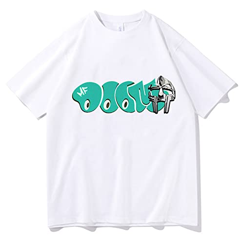T-Shirt Mf Doom Buchstabe T-Shirt Karikatur Anime Lässig Kurze Ärmel Männer Frauen Kleidung O-Ausschnitt Baumwolle Tshirt Oberteile Mode Grafik Klamotten Hip Hop Kurze Ärmel-Black||XXS T-Shirt Mf Doom Buchstabe T-Shirt Karikatur Anime Lässig Kurze Ärmel Männer Frauen Kleidung O-Ausschnitt Baumwolle Tshirt Oberteile Mode Grafik Klamotten Hip Hop Kurze Ärmel-Black||XXS von Trconk
