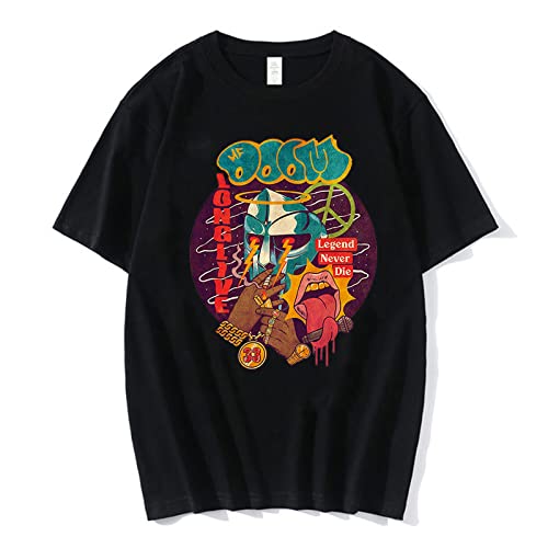 T-Shirts Mf Doom T-Shirts Hip Hop Baumwolle T-Shirt Tops Schwarz Kurzärmelig Lässig Lose Rundhalsausschnitt T-Shirts Einzigartige Neutrale T-Shirts Herren Damen-Black||XXS T-Shirts Mf Doom T-Shirts Hip Hop Baumwolle T-Shirt Tops Schwarz Kurzärmelig Lässig Lose Rundhalsausschnitt T-Shirts Einzigartige Neutrale T-Shirts Herren Damen-Black||XXS von Trconk