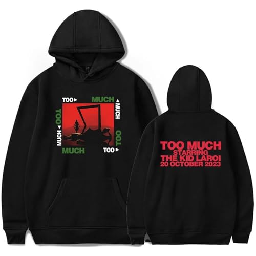 The Kid Laroi Merch Sweatshirt 2D Gedruckt Übergröße Lose Pullover Hoodie Lässiges Streetwear Sweatshirt Für Männer Frauen-Blue||4XL The Kid Laroi Merch Sweatshirt 2D Gedruckt Übergröße Lose Pullover Hoodie Lässiges Streetwear Sweatshirt Für Männer Frauen-Blue||4XL von Trconk